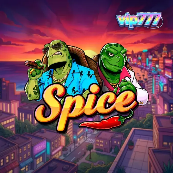 Tampilan antarmuka grid 6x6 pada slot Spice dengan elemen Feature Lane