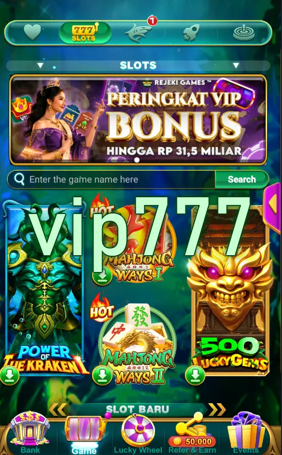 vip777 Tangkapan Layar - APK Resmi